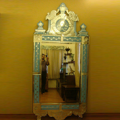 Light Blue Venetian Mirror - VM44