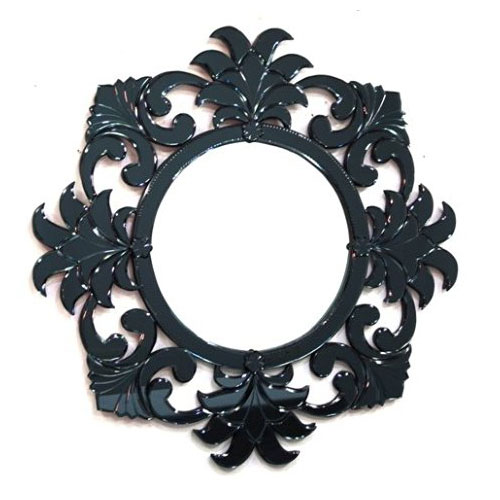 Black Venetia Modern Mirror - MM14