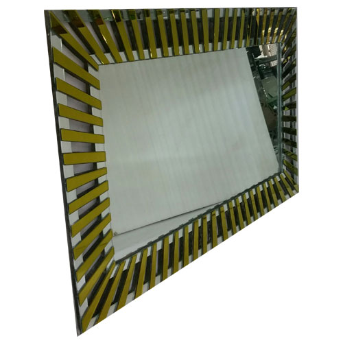 Horizontal Golden Modern Mirror - MM27