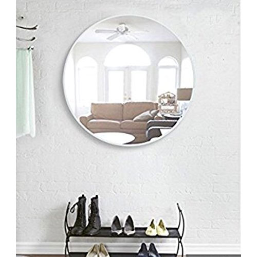 Round Frameless Mirror