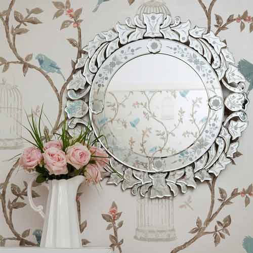 Round Venetian Mirror - VM52