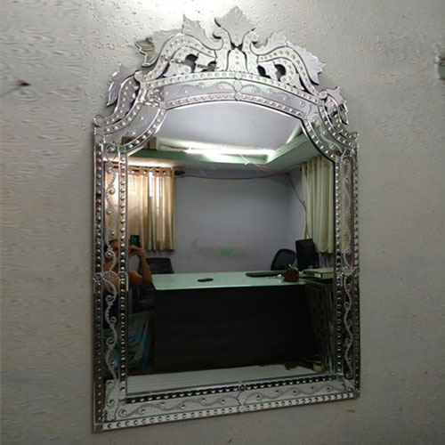 Silver Venetian Mirror- VM55