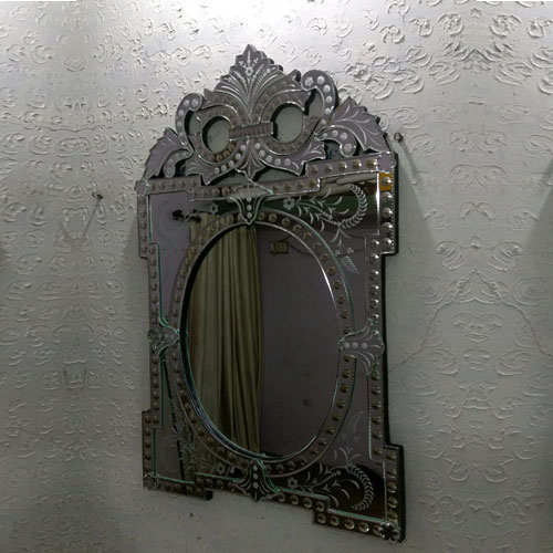 Small Crown Venertian Mirror - SM52