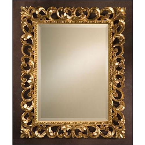 Wooden Frame Mirror